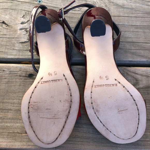 RACHEL COMEY Patent Leather Margin Strappy Sandals - Picture 10 of 10